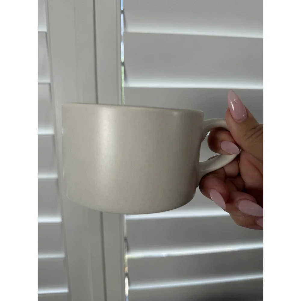 WEDGWOOD STONEWEAVE LINEN CUPS Made In Japan 1996 Coffee Tea Mugs Set Of 2